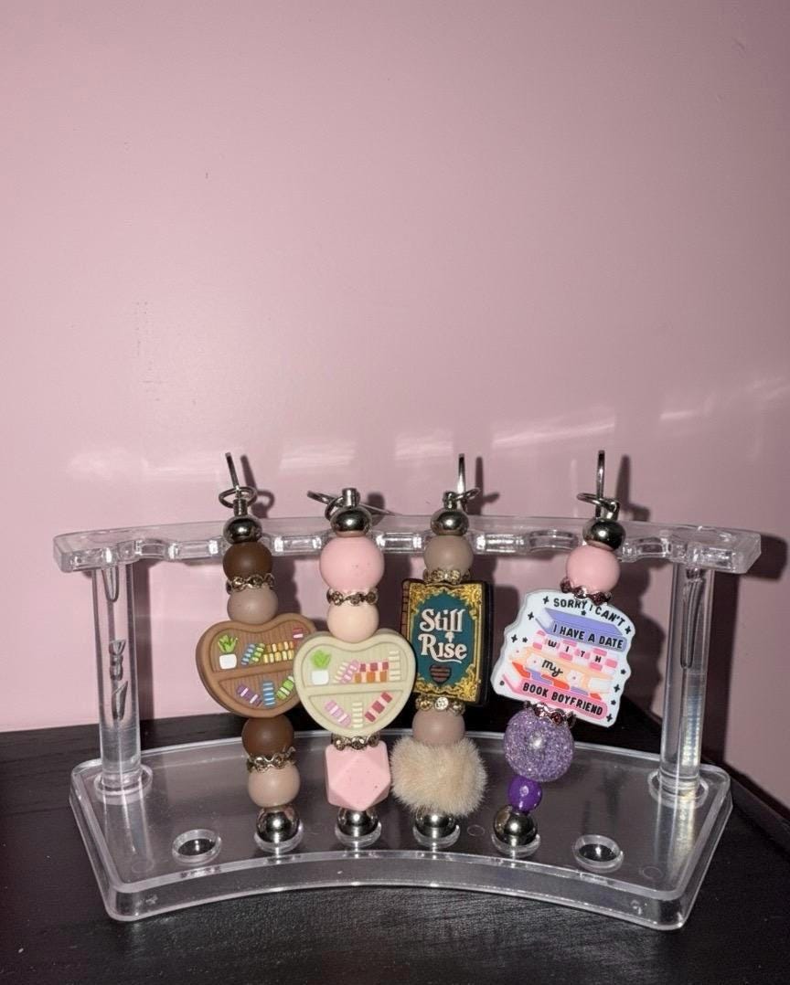 Custom beaded bookmarks