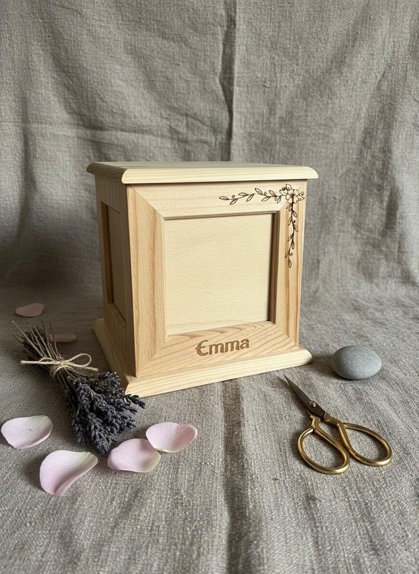 Rotating box picture frame