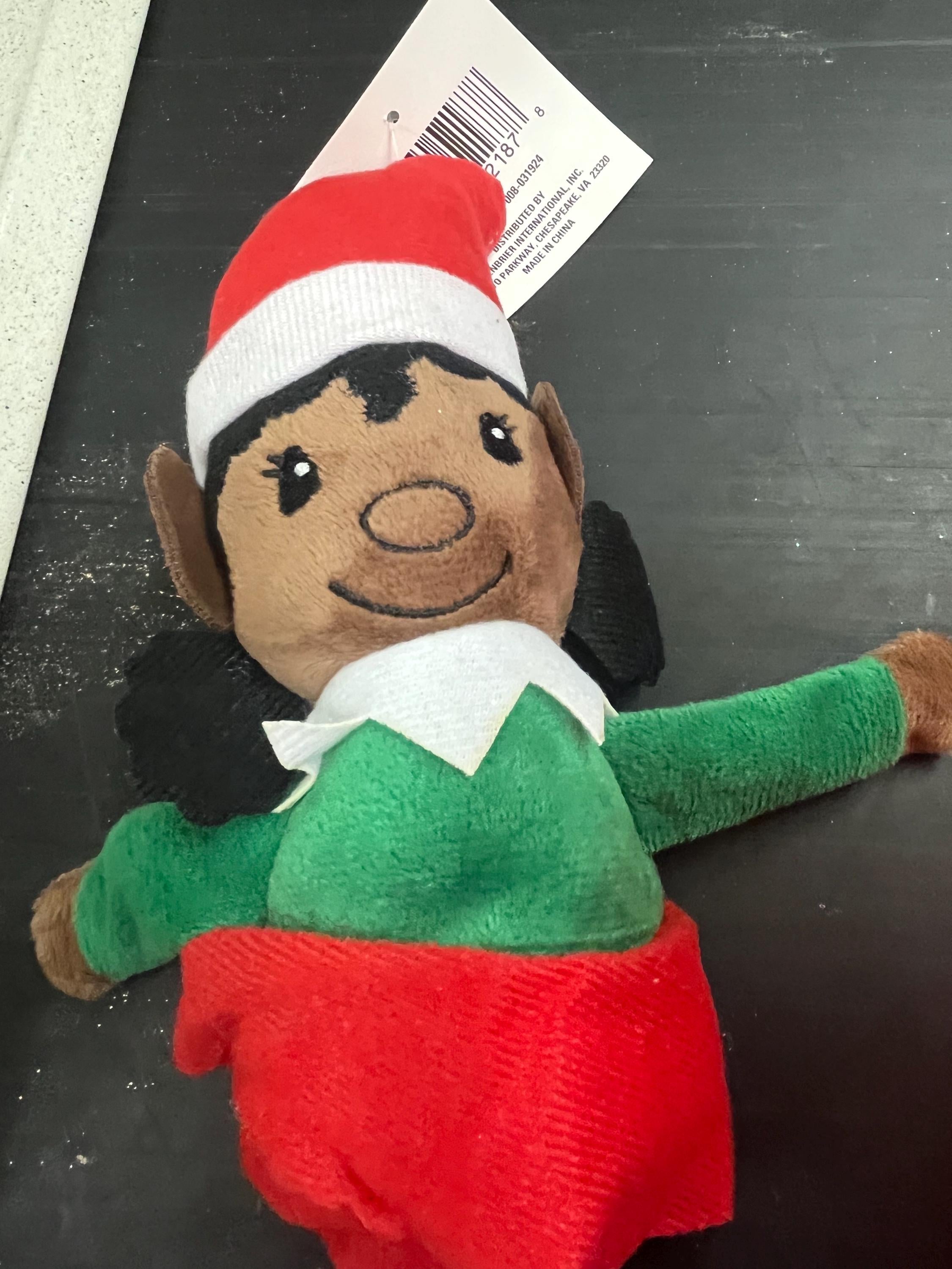 Personalized Plush Christmas Elf, Baby's First Christmas Gift