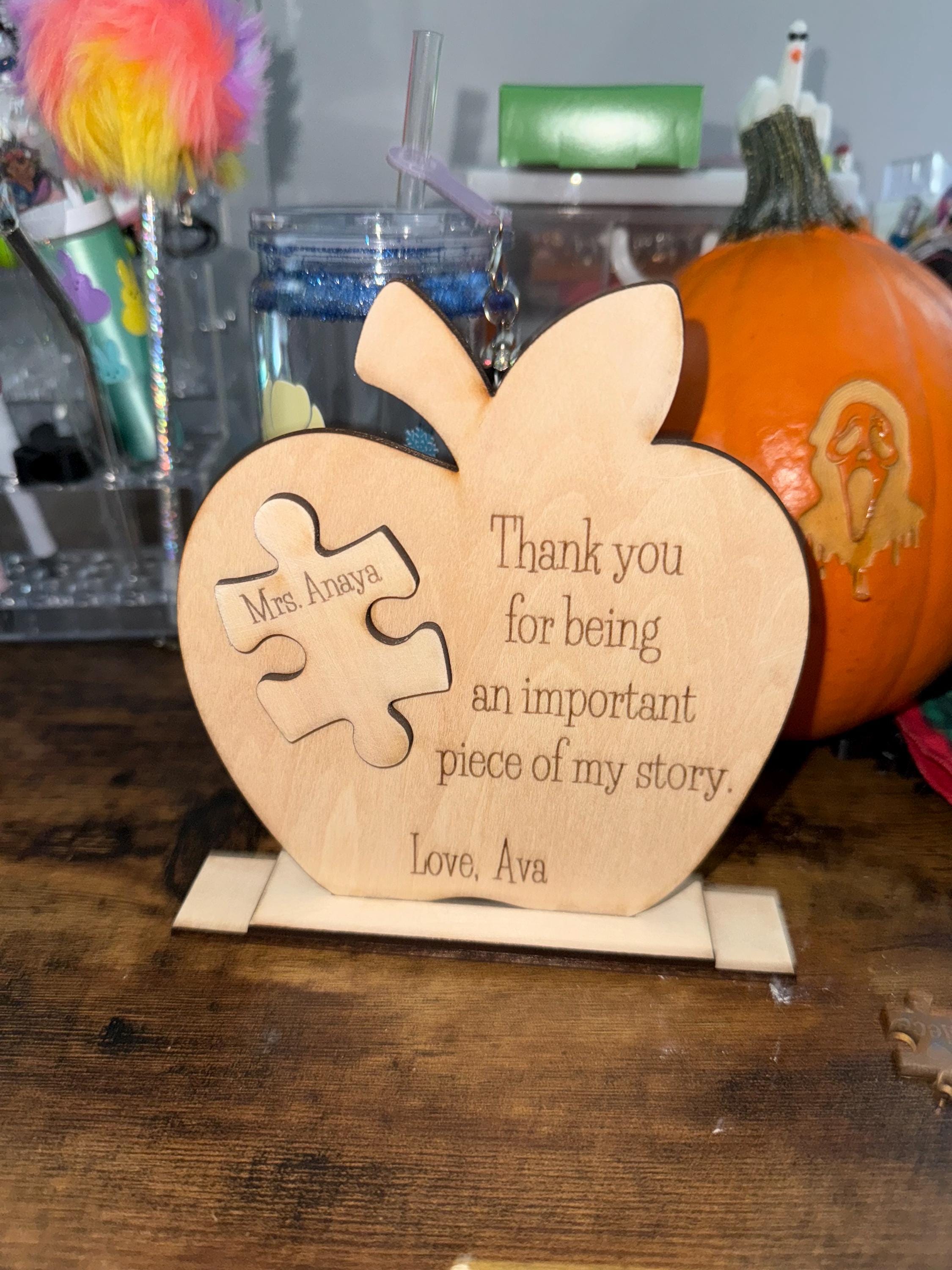 Teacher Gift- Personalized teacher sign