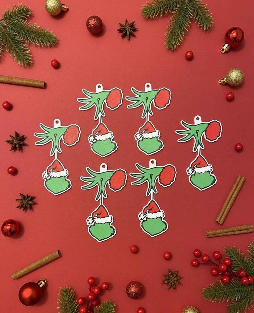 Green guy ornament personalized