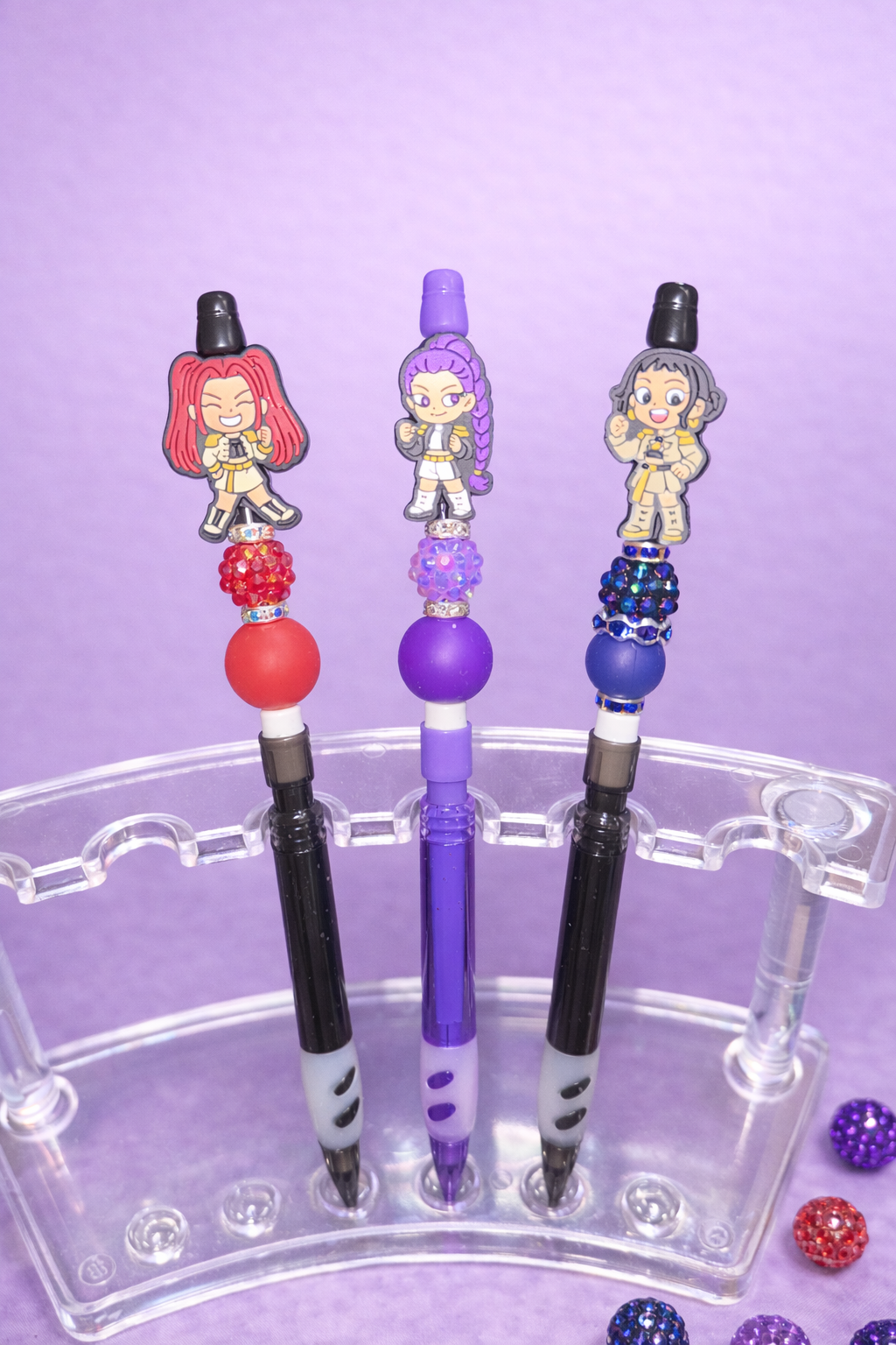 K-Pop Demon Hunters Inspired Mechanical Pencils & Keychains