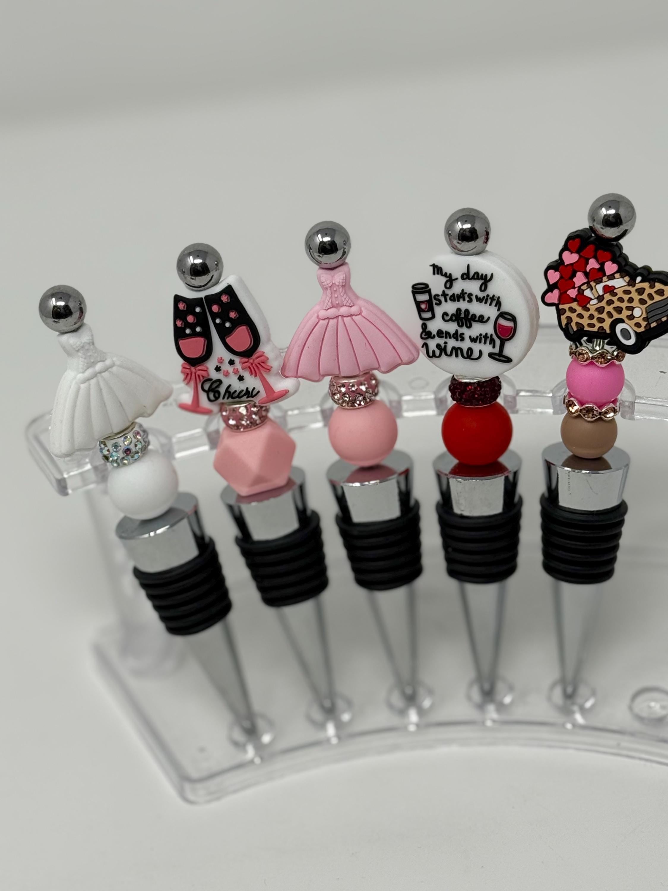 Custom Engraved Wine Stopper – Stainless Steel Bottle Stopper, Personalised Wedding & Anniversary Gift