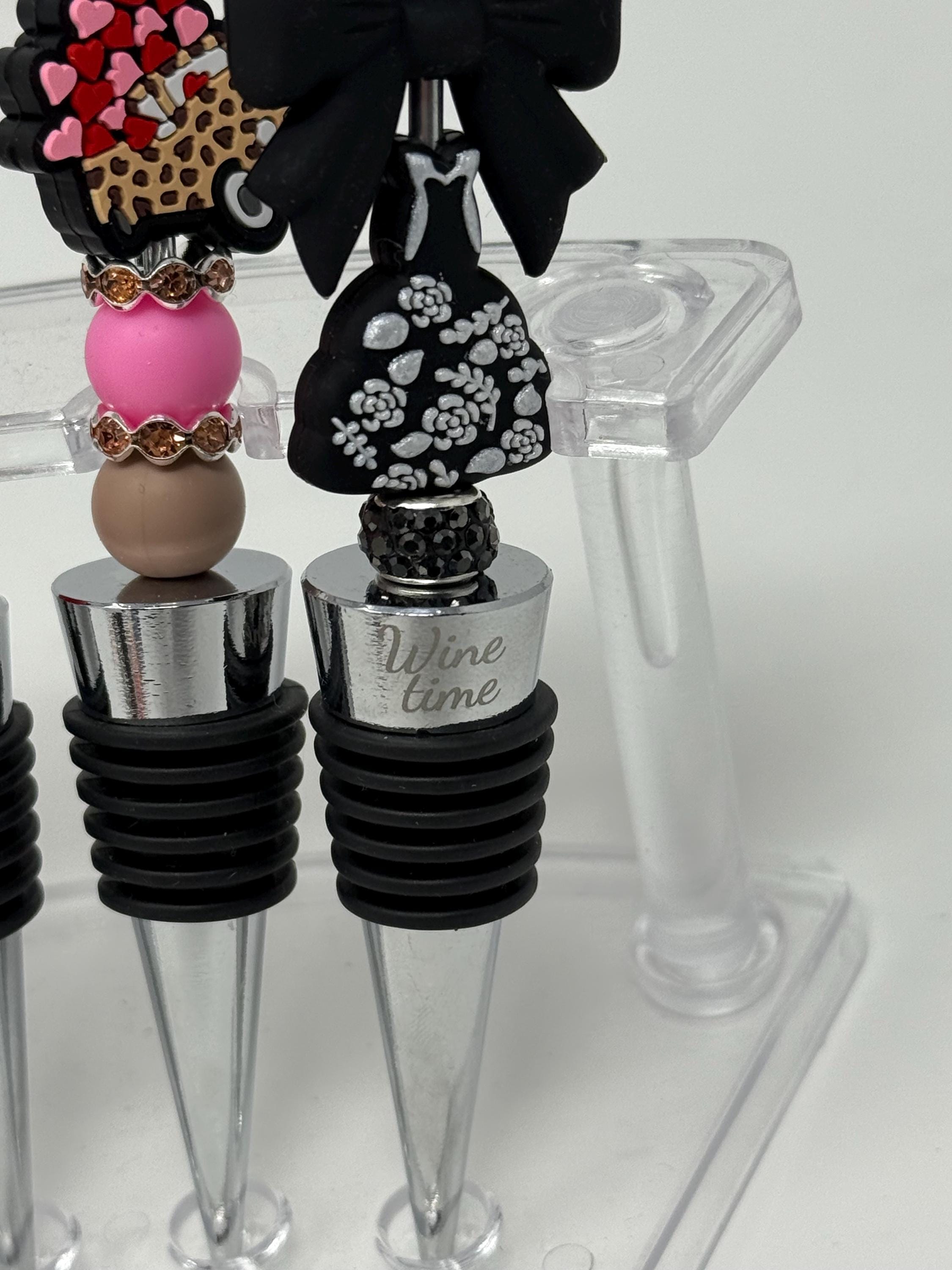 Custom Engraved Wine Stopper – Stainless Steel Bottle Stopper, Personalised Wedding & Anniversary Gift