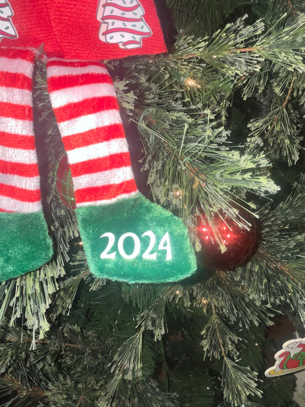 Personalized Plush Christmas Elf, Baby's First Christmas Gift