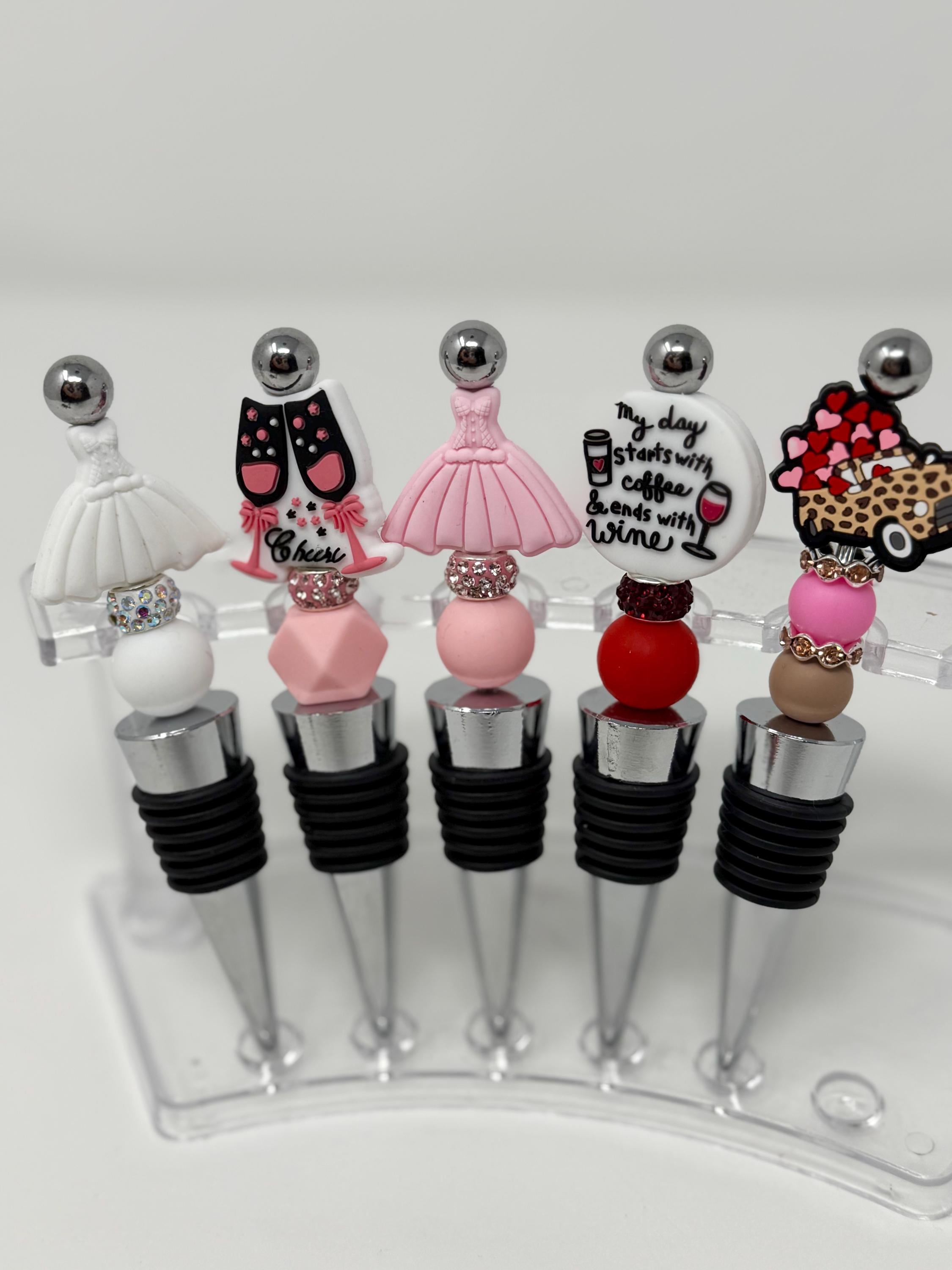 Custom Engraved Wine Stopper – Stainless Steel Bottle Stopper, Personalised Wedding & Anniversary Gift