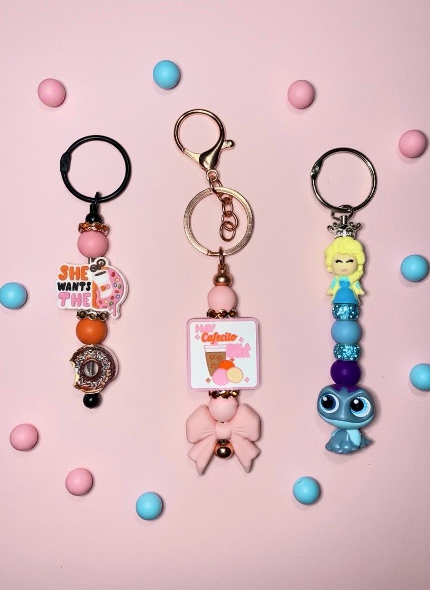 Custom themed keychains