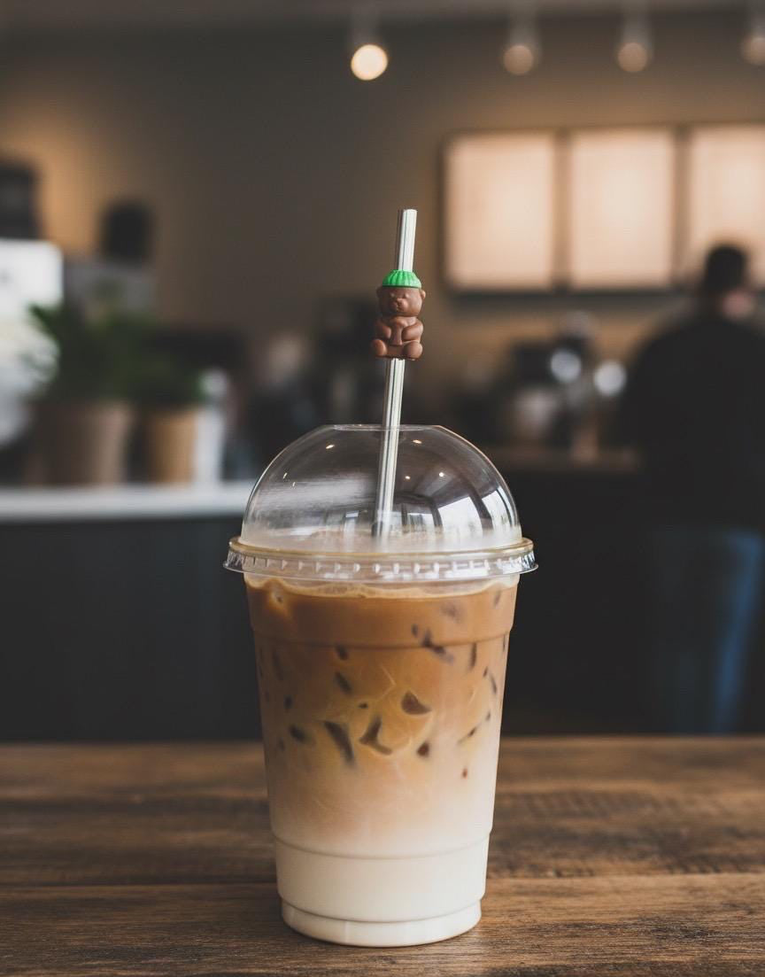 Bearista straw topper