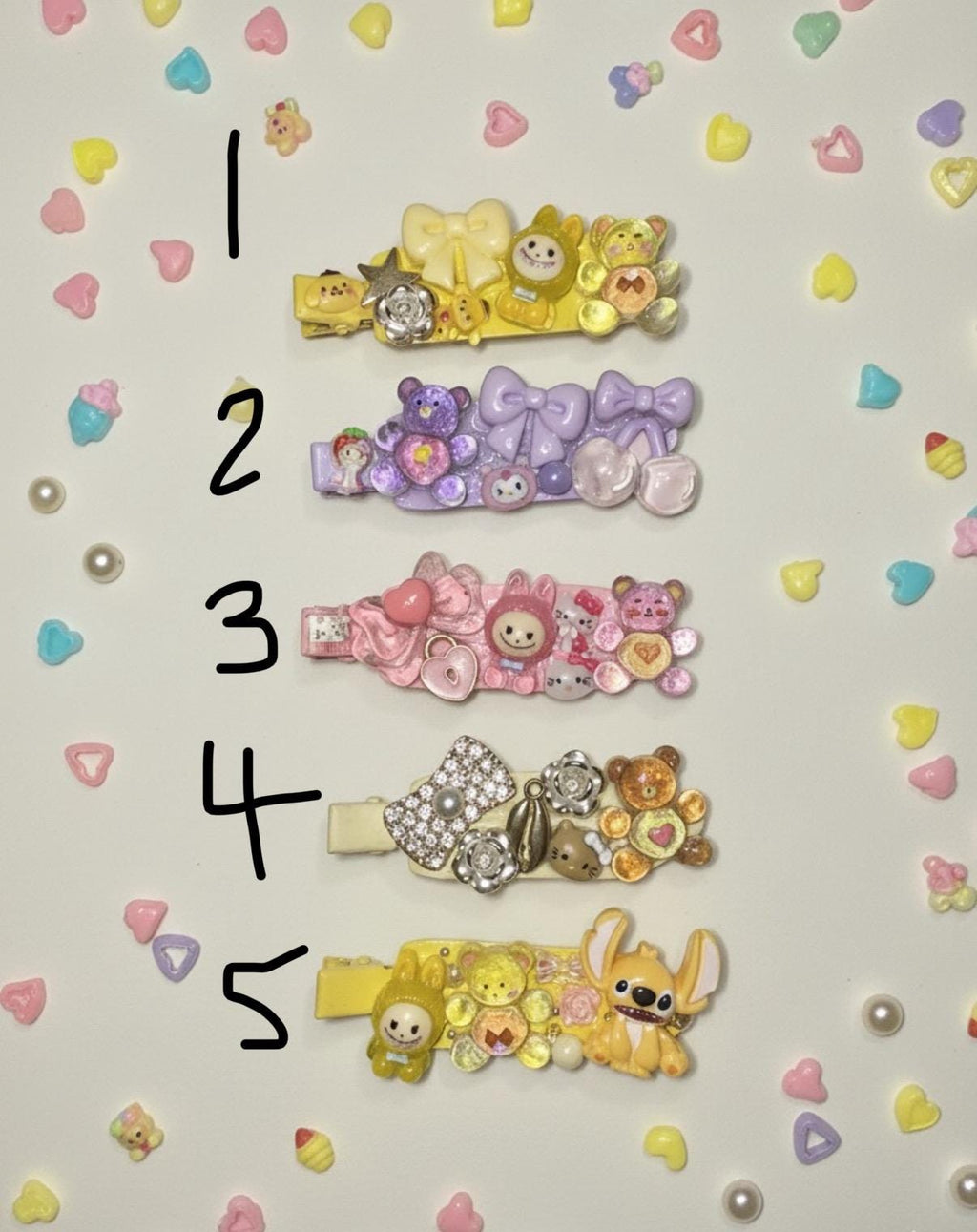 Junked hair clips