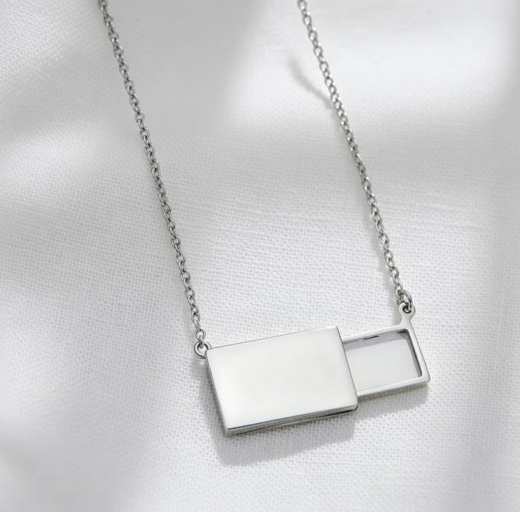 Postcard Necklace