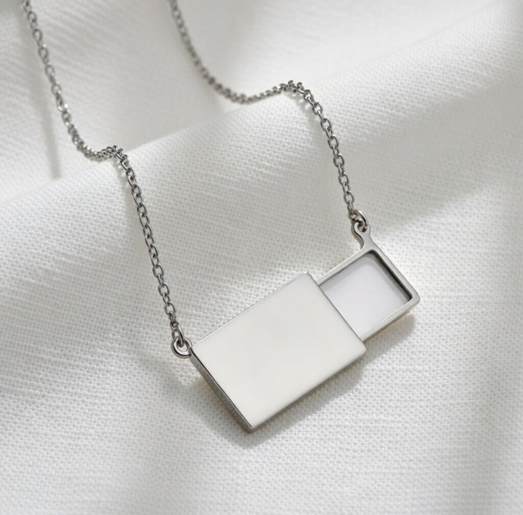 Postcard Necklace
