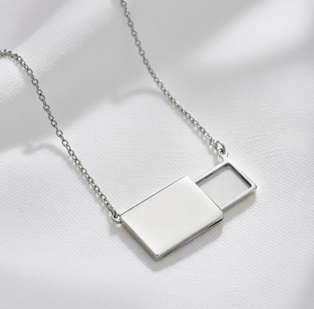 Postcard Necklace